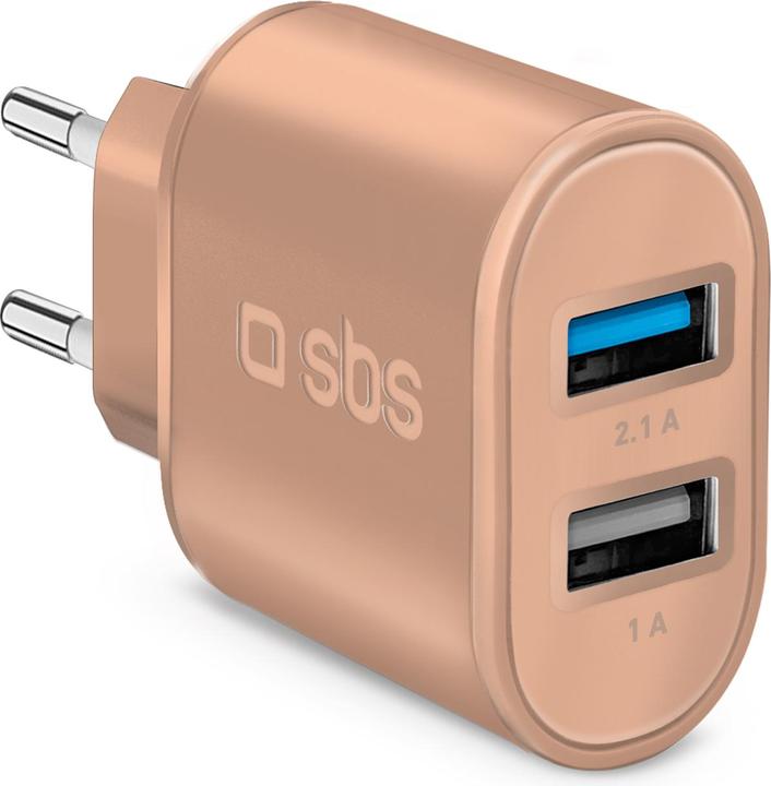 Produktbild SBS Reiseladegerät mit 2100 mAh - Gold Collection (10 W)