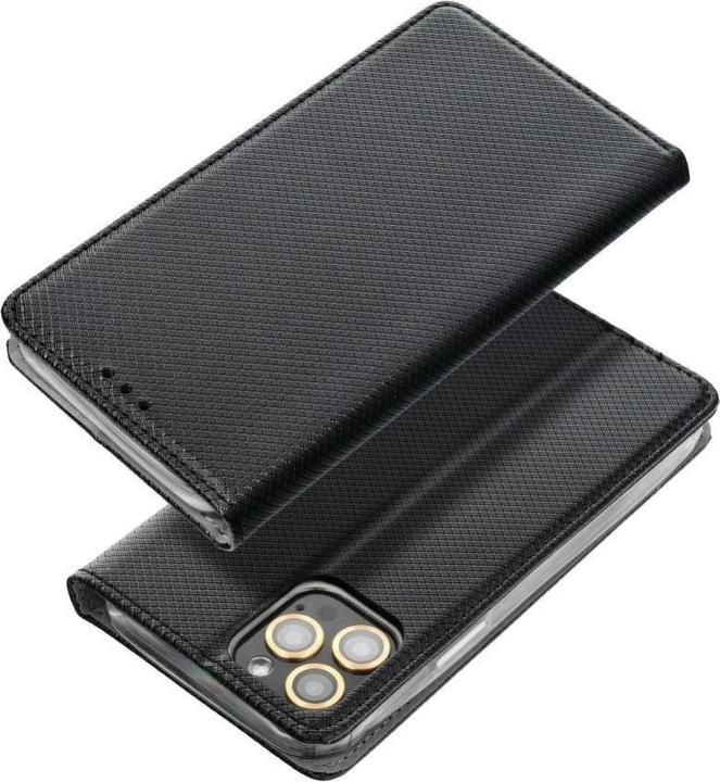 Produktbild No Name Etui Smart Magnet book Xiaomi Redmi Note 9 czarny/black (Xiaomi Redmi Note 9)