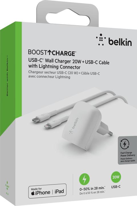 Image du produit Belkin 20W USB-C CHARGER WITH (20 W)
