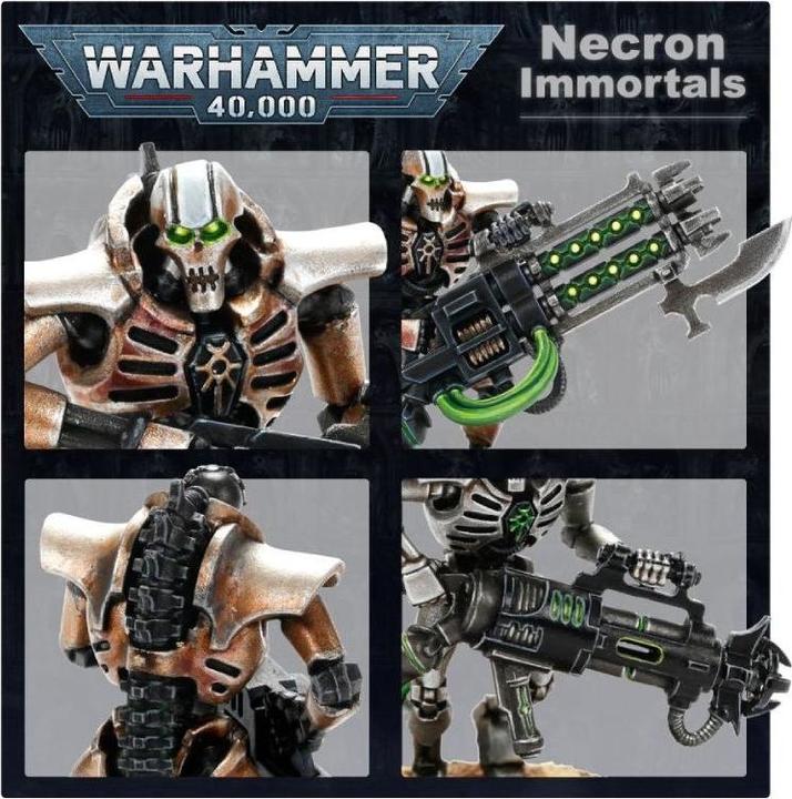 Actual product image Games Workshop Necron Immortals - Deathmarks (Plastic)