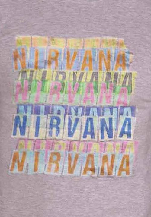Produktbild Nirvana Unisex Adult Repeat Logo Cotton T-Shirt (M)