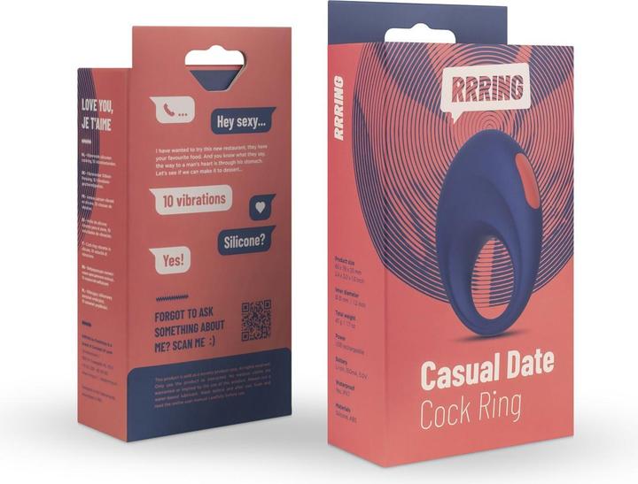 Immagine prodotto Rrring Appuntamento casuale - Cazzeggio vibrante (4 cm)