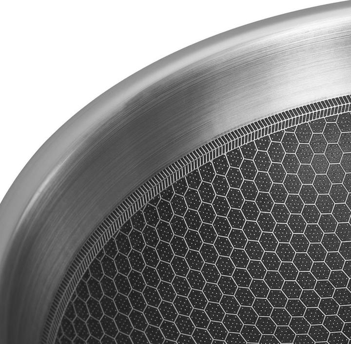 Produktbild Resto WOK D28 H7.5CM/95349 (28 cm, Wok Pfanne, Edelstahl, Aluminium)