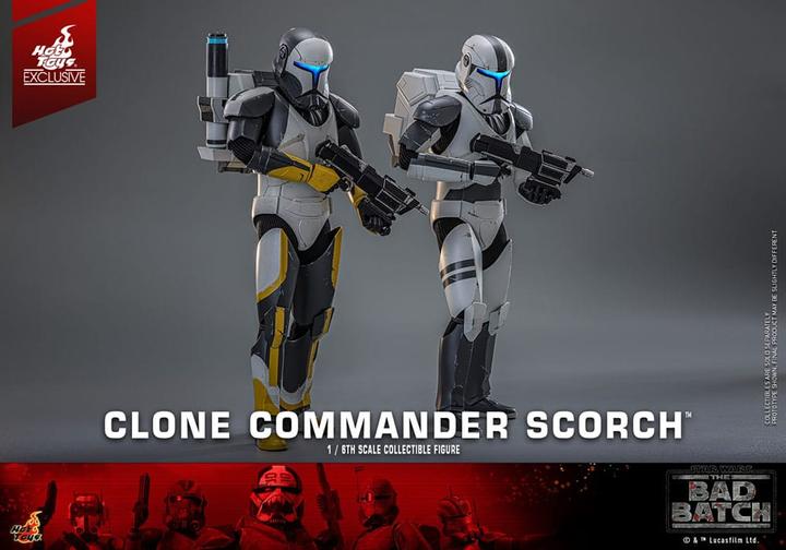Image du produit Hot Toys Star Wars - The Bad Batch Clone Commando Scorch Exclusive Actionfigur