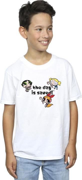 Immagine prodotto The Powerpuff Girls Girls The Day Is Saved Maglietta Ragazzi (152, 158)