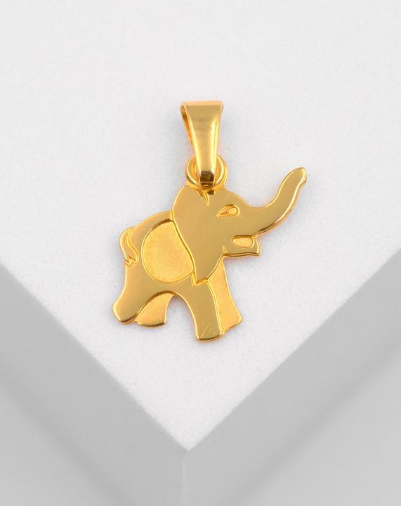 Produktbild Muau Elefant (750/18K Gelbgold)