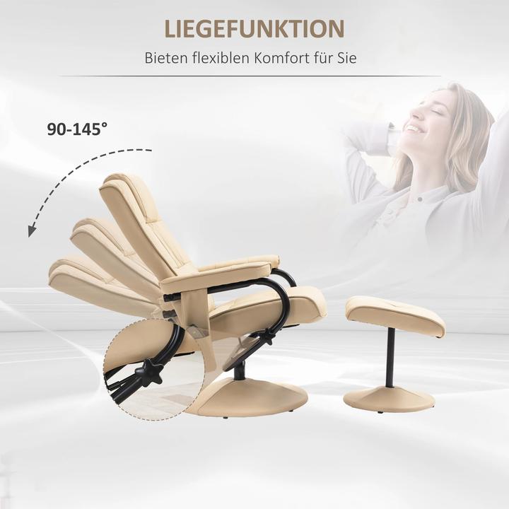 Actual product image Floki24 Massage chair with stool