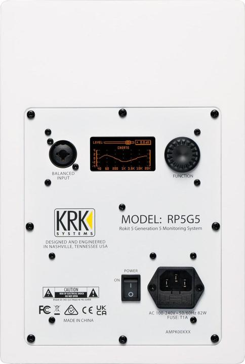Actual product image KRK Rokit RP5 G5 White (Active, 1 pc.)