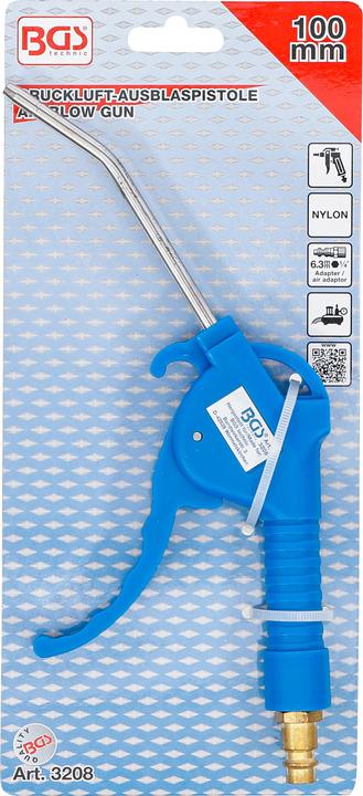 Immagine prodotto BGS Pistola di soffiaggio ad aria compressa | 100 mm