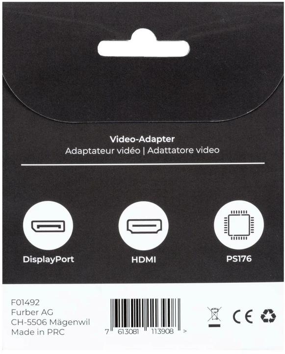 Produktbild Onit DisplayPort zu (HDMI, 5.10 cm)