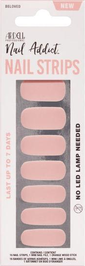 Produktbild Ardell Nail Addict Nail Strips Beloved 16 Stk (Nude)