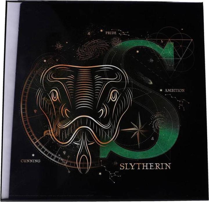 Actual product image Nemesis Now Harry Potter - Slytherin Crystal Clear Picture (32 x 32 cm)