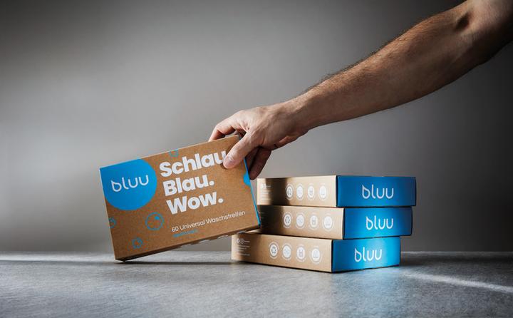 Actual product image bluu Universal washing strips (42 Washing cycles, Sheets)