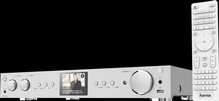 Hama DIT2100MSBT HiFi Hybrid Tuner (Radio Tuner, Network Audio Player)