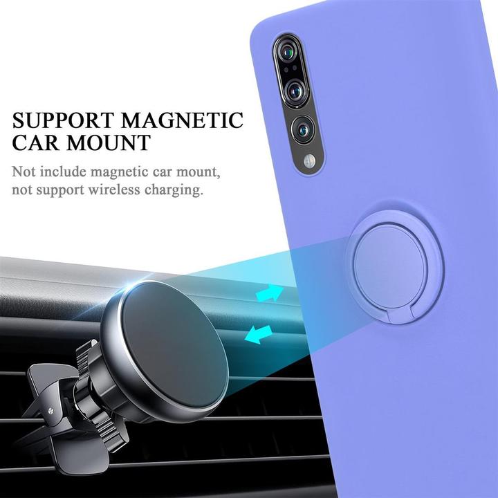 Actual product image Cadorabo TPU Liquid Ring Silicone Case Cover (Huawei P20 Pro, Huawei P20 Plus)