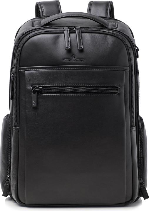 Castelijn & Beerens Nappa X Reiserucksack RFID Leder 43 cm Laptopfach (25 l)