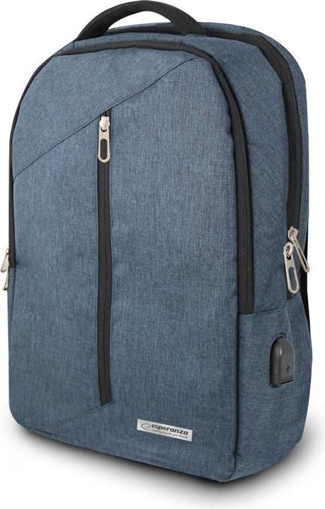 Actual product image Esperanza ET196 Laptop backpack 15 6" Blue (15.60")