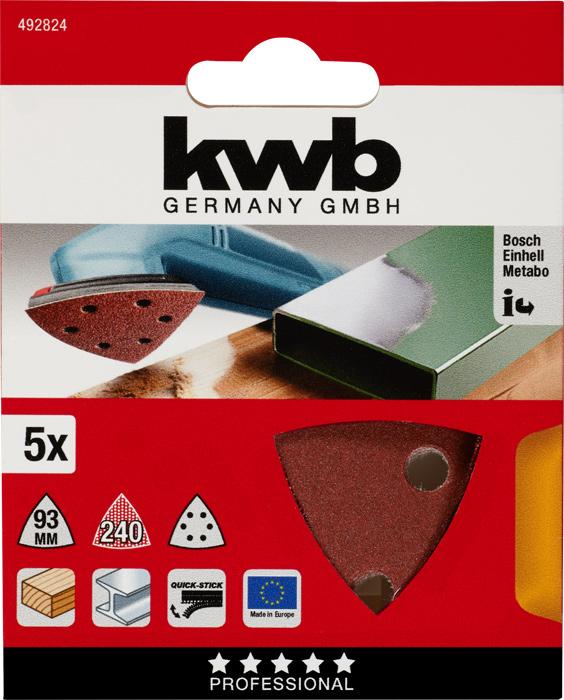 Image du produit kwb Rondelles adhésives Delta K240 /5pcs. (240)