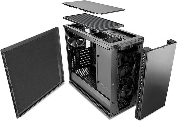 Produktbild Fractal Define R6 USB-C - Gunmetal (ATX, mATX, Mini-ITX, E-ATX)