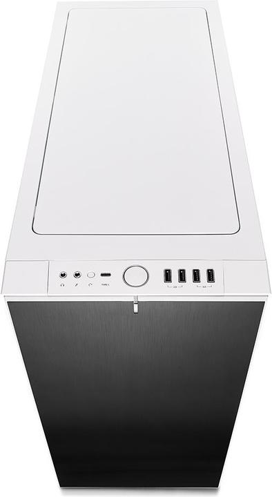 Produktbild Fractal Define R6 USB-C - White TG (ATX, mATX, Mini-ITX, E-ATX)