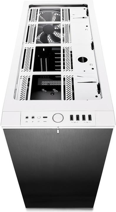 Produktbild Fractal Define R6 USB-C - White TG (ATX, mATX, Mini-ITX, E-ATX)