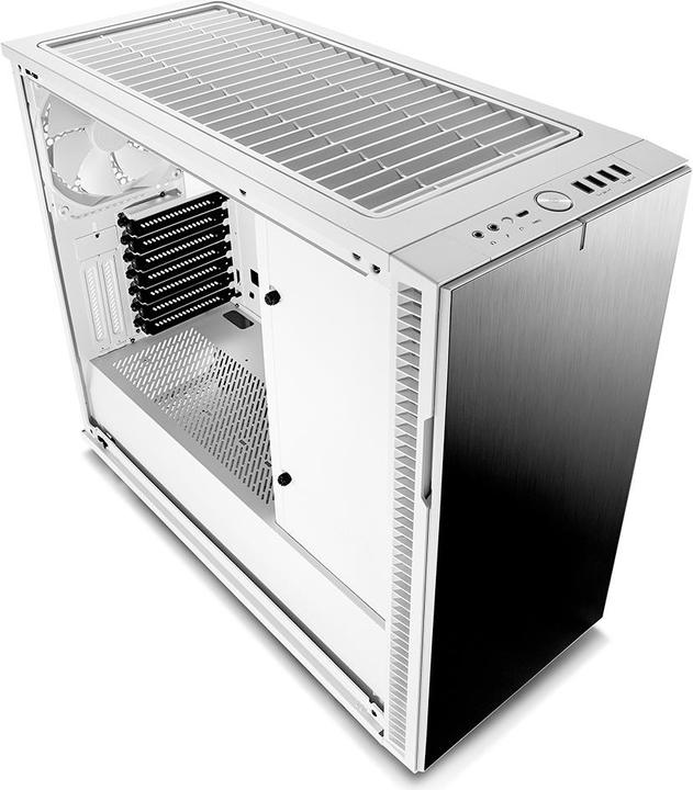 Produktbild Fractal Define R6 USB-C - White TG (ATX, mATX, Mini-ITX, E-ATX)