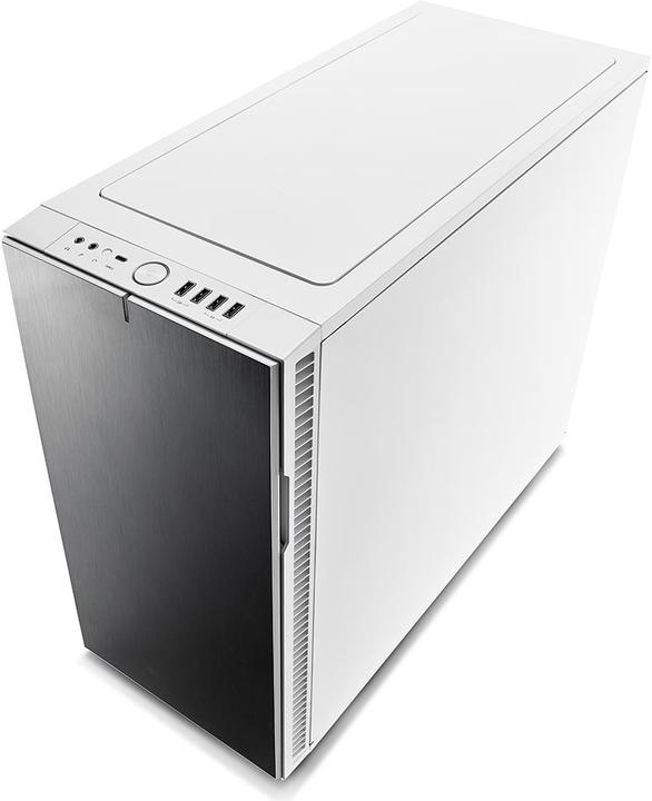 Produktbild Fractal Define R6 USB-C - White TG (ATX, mATX, Mini-ITX, E-ATX)