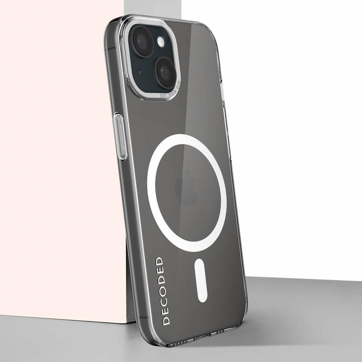 Produktbild Decoded Recycled Plastic Backcover iPhone 15 Transparant (Apple iPhone 15)