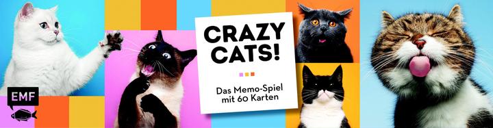 Produktbild Memo-Spiel: Crazy cats! (Deutsch)