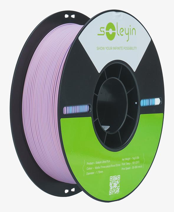 Produktbild Creality Filament Soleyin Ultra-PLA Violett 1.75 mm 1.29 kg (PLA, 1.75 mm, 1290 g, Violett)