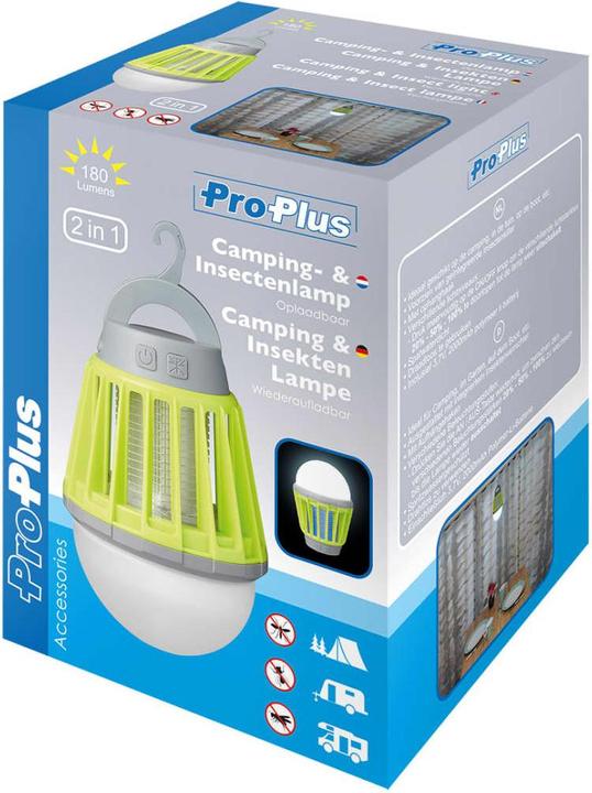 Produktbild ProPlus Camping & Insekten Lampe wiederaufladbar