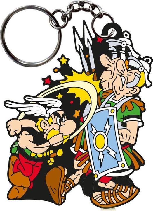 Actual product image Plastoy - Astérix - Porte-clés en gomme Astérix le Gaulois Paff!