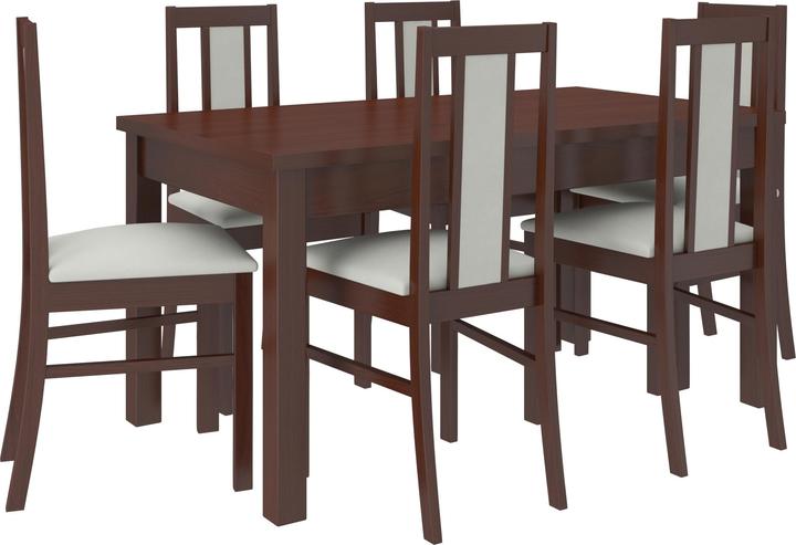 Produktbild ADRK Furniture Tisch- und Stuhlset RODOS 52 (140 x 80 x 75 cm)