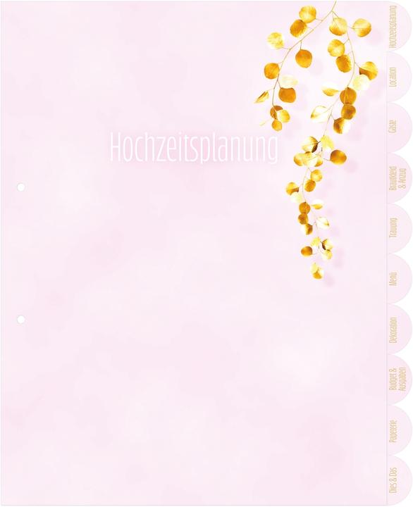 Actual product image HERMA Wedding folder A4 (A4, 60 mm, 1 Piece)