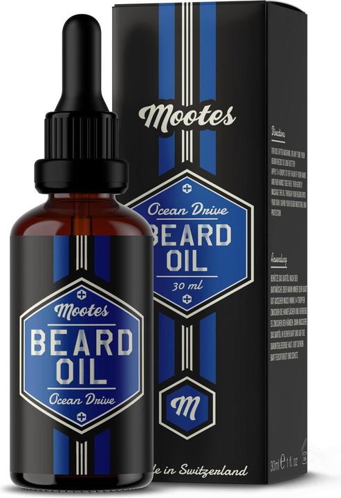 Mootes Olio per la barba Ocean Drive 30 ml (30 ml)