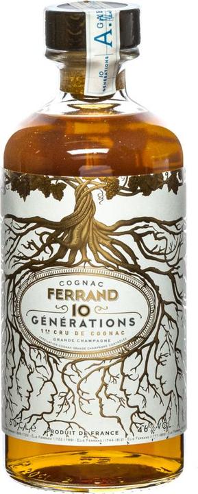 Produktbild Pierre Ferrand Cognac Ferrand 10 GÉNÉRATIONS 1er Cru de Cognac Grande Champagne 46% Vol. 0,5l in Geschenkbox
