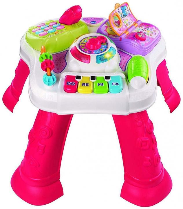 Productafbeelding VTech 148053 Baby Grote Activiteiten Tafel Roze (Engelse versie) 6+ Maanden