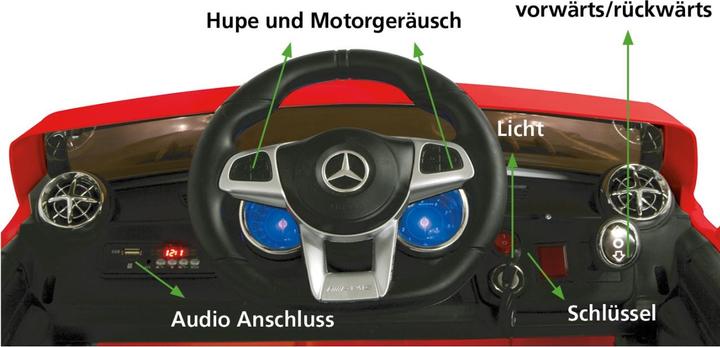 Actual product image Jamara Ride-on Mercedes SL65 (12 V)