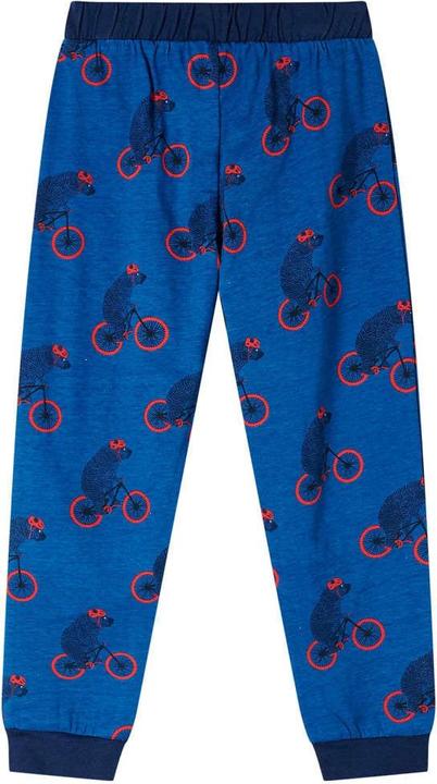 Produktbild VidaXL Kinderpyjama mit Langen Ärmeln Petrolblau 116,Material (116)