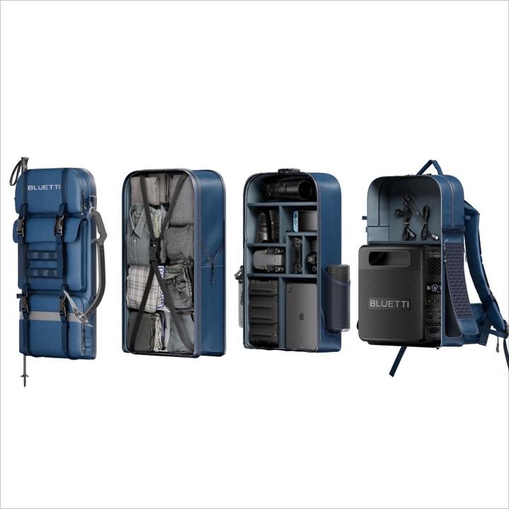 Immagine prodotto Bluetti Handsfree 2 Portable Backpack Power | 512Wh 700W (30 kg)