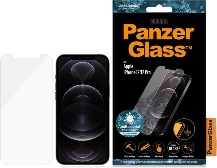 Produktbild PanzerGlass Screen Protector (1 Stück, Apple iPhone 12, Apple iPhone 12 Pro)