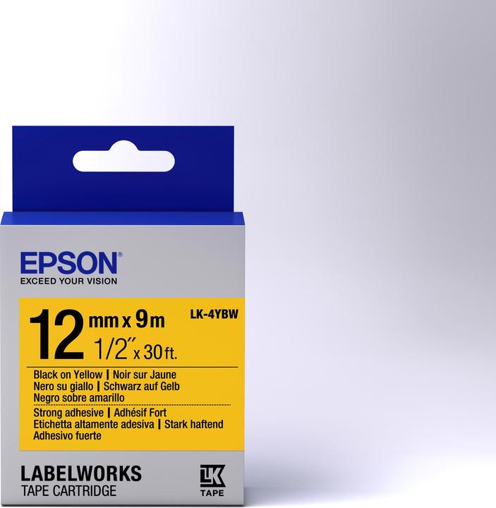 Actual product image Epson Lc-4ybw9 (1.20 cm, Black, Yellow)
