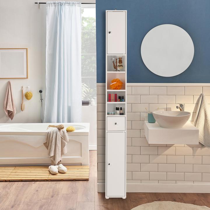 Actual product image Relaxdays Badezimmerschrank (20 x 20 x 180 cm)