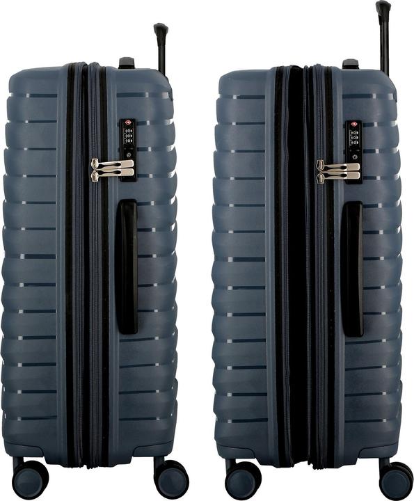 Image du produit Jump Xwave 4 roues trolley 66 cm avec soufflet extensible (68 l, M (50 - 90l))