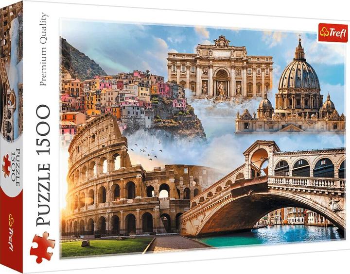 Trefl Puzzle 1500 pièces Lieux préférés Italie (1500 pièces)