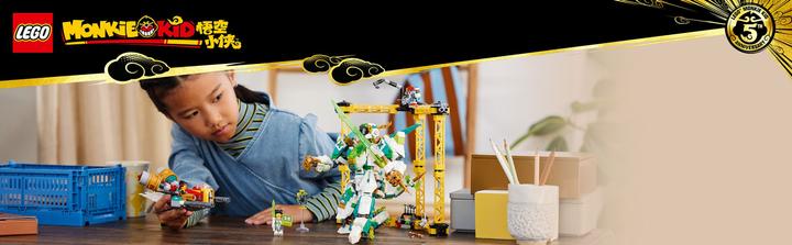 Produktbild LEGO 80053 Meis Drachen-Mech (80053, LEGO Monkie Kid)