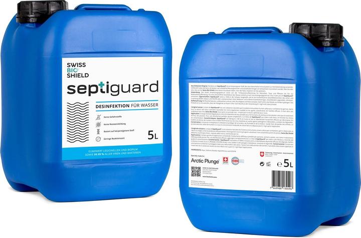 SeptiGuard Wasserdesinfektion ohne schädliches Chlor (5000 ml)