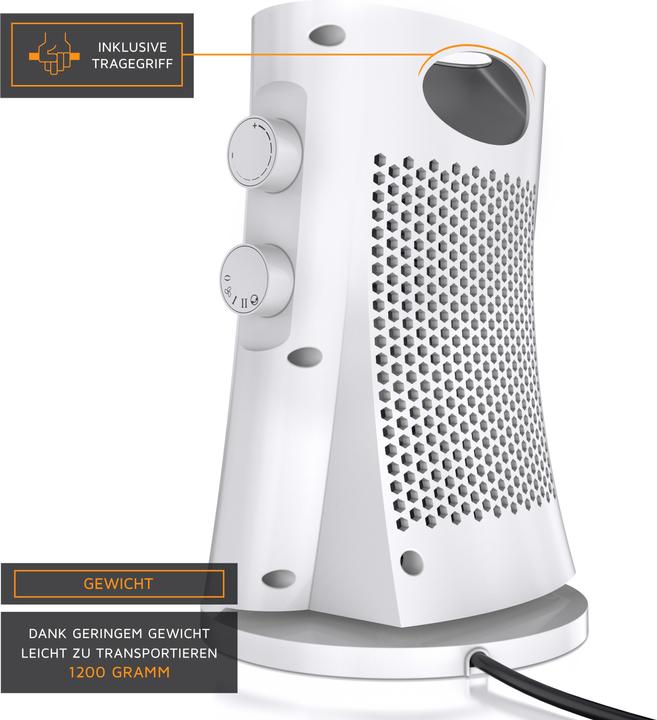 Immagine prodotto Brandson Termoventilatore in ceramica 1500W (1500 W)