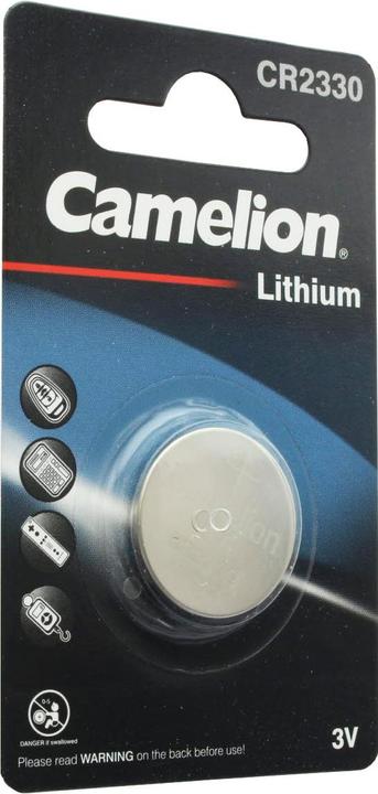 Produktbild Camelion CR2330 Lithium Batterie 625mAh, Abmessungen 23x3mm (1 Stk., CR2330, 265 mAh)