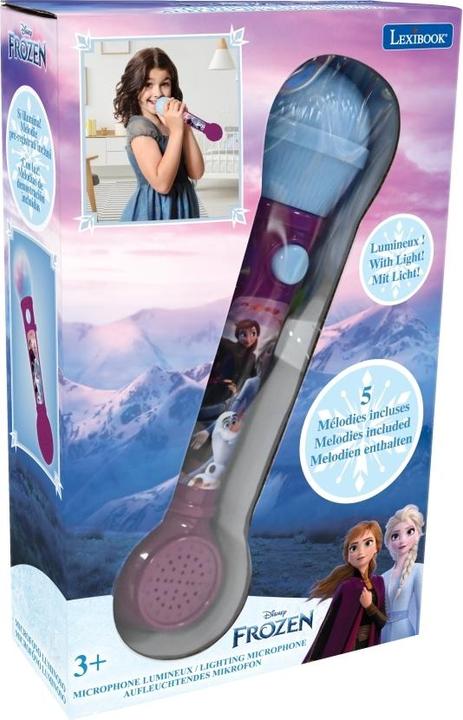 Immagine prodotto Lexibook Microfono della Regina del Ghiaccio Disney con effetti luminosi e sonori